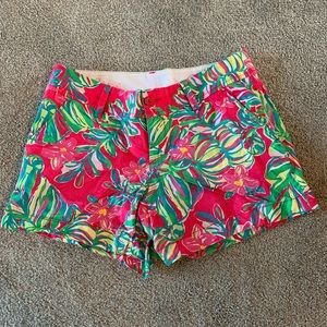 Lilly Pulitzer Callahan shorts. EUC